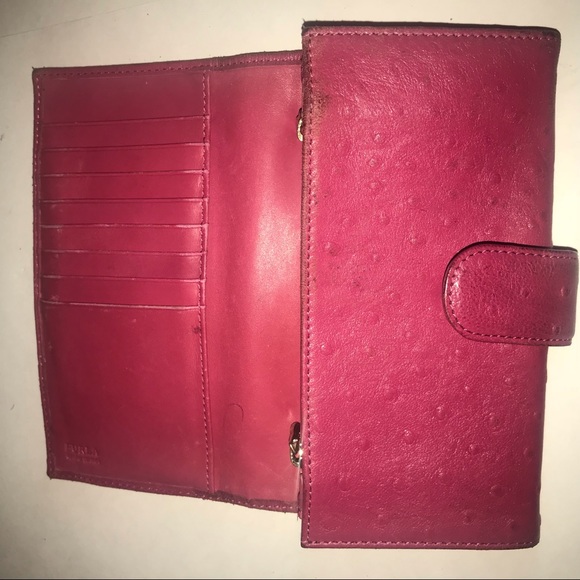 Furla pink leather wallet - Picture 4 of 7